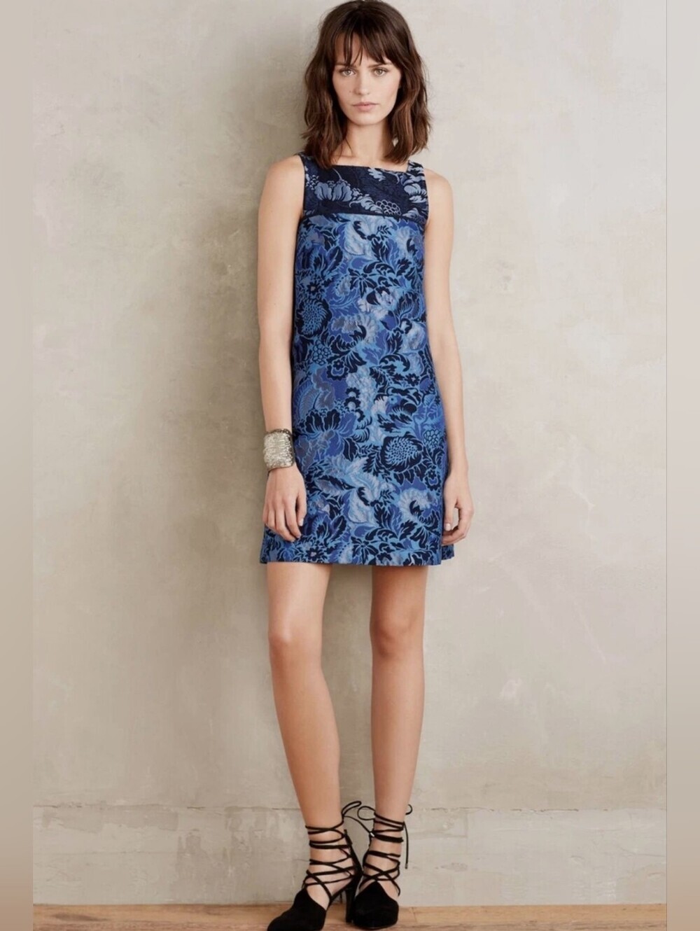 Anthropologie Delmara Dress by Moulinette Soeurs Size 10 Petite